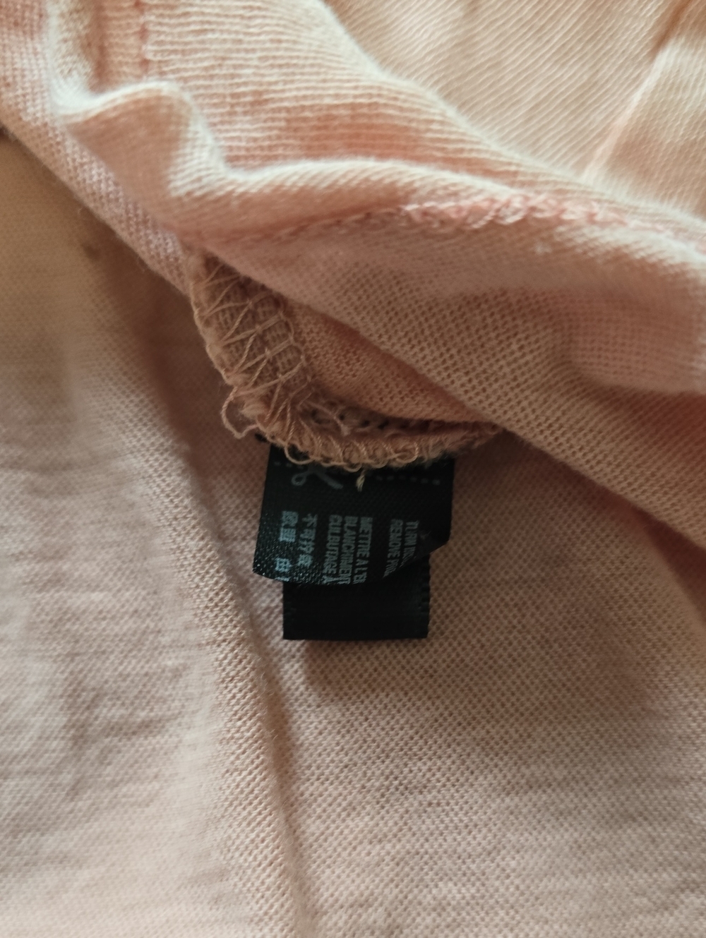 Urban Outfitters Out From Under Henley Soft Blush Pink Size Small - Picture 2 of 10